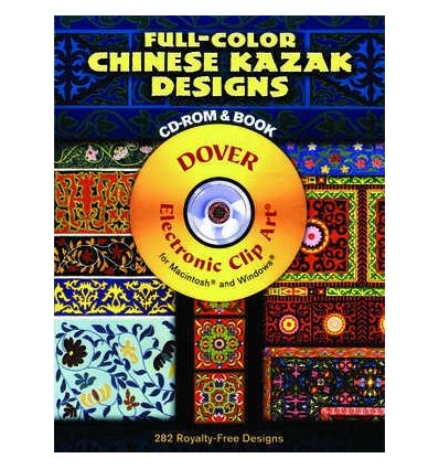 FULL-COLOR CHINESE KAZAK DESIGNS(INCLUYE CD-ROOM)