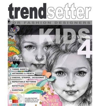 TRENDSETTER KIDS GRAPHIC COLLECTIONVOL. 4 (INCLUYE 2DVD)