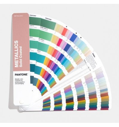 PANTONE PLUS METALLICS GUIDE. COATED.