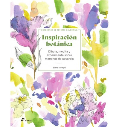 CUADERNOS DE REVERSE COLOURING. INSPIRACIÓN BOTÁNICA