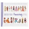SKETCH YOUR AMAZING STYLE: A BODYPOSITIVE GUIDED SKETCHBOOK FOR DRA