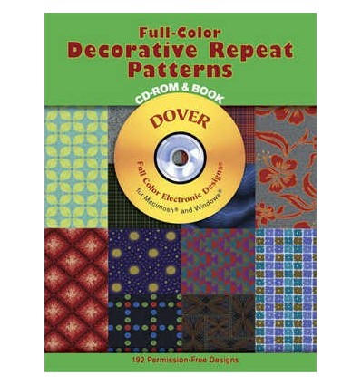 FULL-COLOR DECORATIVE REPEATPATTERNS (INCLUYE CD-ROOM)